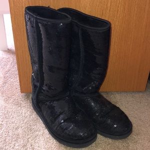 Ugh sequins boots